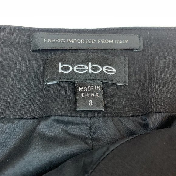 Bebe Black Pencil Skirt with Pockets, size 8 - Picture 9 of 14